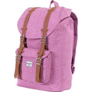 Fuchsia Herschel backpack, like new condition